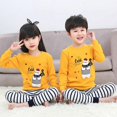thumbnail image 1 of Pijamas de Navidad para niños y niñas, ropa de dormir de algodón, traje de dibujos animados, invierno, 2020, 1 of 4