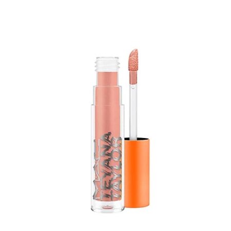MAC Teyana Taylor GONNA LOVE ME Lipglass Lip Gloss Nude Pink Pearl