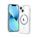thumbnail image 1 of HAYAN for iPhone 13 Mini Case: iPhone 12 Mini Clear Magnetic Military Grade Drop Protection Shockproof Anti Yellowing Cell Phone Cover - Rugged Protective Slim Transparent Cases - 5.4 inches(Blue), 1 of 1