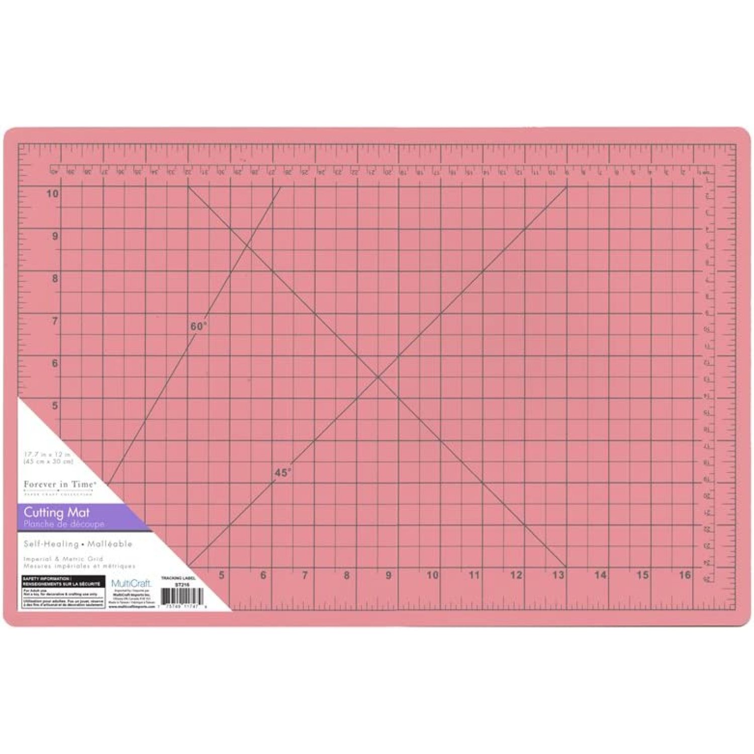 SelfHealing A3 Cutting Mat with Grids 12Inch x 1775Inch, Essential