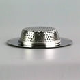 thumbnail image 5 of Opvise Kitchen Bathroom Sink Sewer Strainer Filter Net Floor Drain Stopper Bath Catcher Silver, 5 of 6