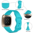 thumbnail image 2 of Durable Silicone Smartwatch Band Sweat Sport Strap with Easy Adjustment Universal Fit for Various Models, 2 of 4