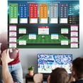 1Set 2024 Football Championship Schedule Poster European Cup 2024