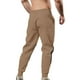 thumbnail image 4 of Pantalones largos para hombre, estilo casual, a la moda, con cordón ajustable en la cintura y bolsillos, pantalones deportivos de rayón para hombre., 4 of 6