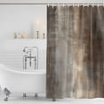 thumbnail image 4 of Brown Ombre Waterproof Fabric Shower Curtain,Modern Abstract Oil Painting Art Waterproof Fabric Shower Curtain for Bathroom Curtains Bathtubs Hotel Shower Curtains with 12 Hooks Small 36x72in, 4 of 8