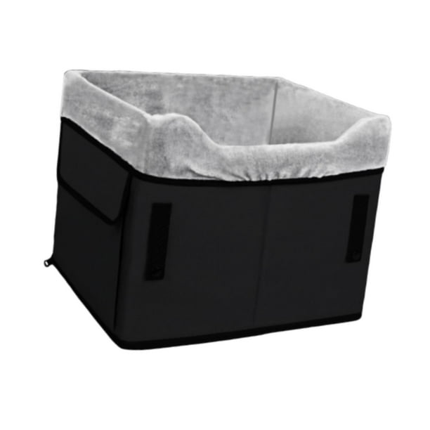 Asiento De Coche Portátil Para Perros, Accesorio Para Mascotas Lavable Para Exteriores, Portador De Seguridad Para Mascotas, Color Negro
