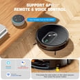 thumbnail image 3 of GOOVI Robot Vacuum and Mop Combo 6500Pa Suction Robotic Cleaner with Gyro Inertial Navigation, Self-Charging, Ideal for Hard Floor, Carpet, Pet Hair, 3 of 10