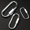 thumbnail image 2 of 10 Pcs Maillons Rapides Maillons de Chaîne Connecteurs Mousquetons Robustes M6, 2 of 4