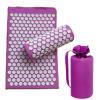 thumbnail image 2 of Cojín masajeador de acupresión almohada de masaje para cabeza cuello espalda Likrtyny y pies esterilla con puntas de rosa para Yoga masaje y relajación, 2 of 9