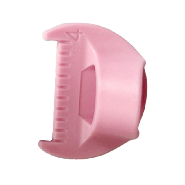segolike Edge Sewing Gauge Sewing Template Lightweight DIY Quilting Ruler 4mm pink