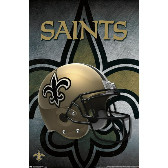 NFL New Orleans Saints - Helmet 16 Wall Poster, 22.375" x 34"