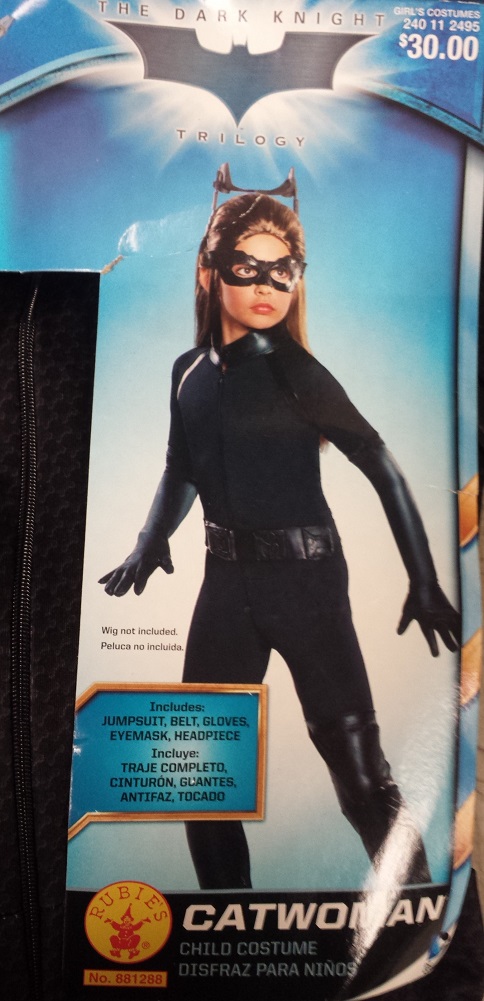 Girl's Deluxe Catwoman Halloween Costume - Dark Knight Trilogy - image 2 of 4