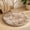Camel, variant on Yardvibe Round Soft Floor Cushion Mats, 15.75" Dark Gray Plush Circle Floor Rug Seats for Home Story Time, Group Activity & Indoor Play Area Use