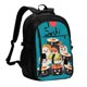 thumbnail image 1 of Balery I Love Sushi Mochila con carga USB para hombre y mujer - Mochila impermeable y antirrobo para portátil con puerto USB para viajes, trabajo, estudios y universidad, 1 of 7