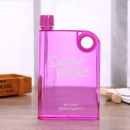 Mynkyll Cirkul Water Bottle Transparent Ring Water Bottle Portable Outdoor And Book Water Bottle Kitchen Cups Clearance! On Sale! 3 1PC Ring Transparent Water Bottle Transparent Ring Water Bottle Portable Outdoor And Book Water Bottle Pink