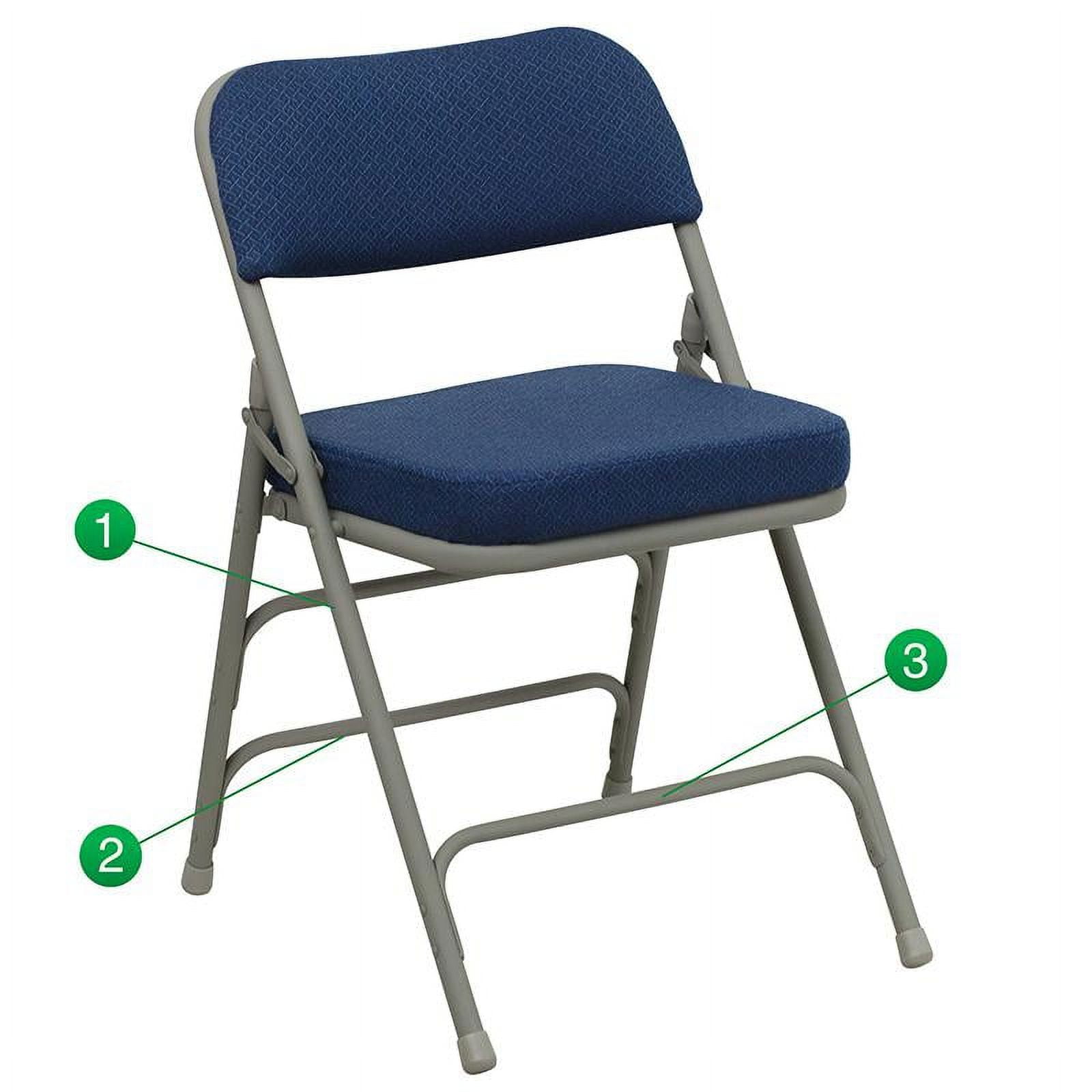 Wilson & fisher sea blue oversized padded best sale folding chair