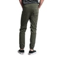 thumbnail image 4 of Victorious Men's Biker Twill Jogger Pants JG871 - Olive - Small, 4 of 6