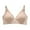 Beige, variant on GEWSEY Womens Deep V Bras Comfortable Bras Support Push Up Bralettes Low Cut no Underwire Bras Plunge Seamless Tshirts Bras Black, XL