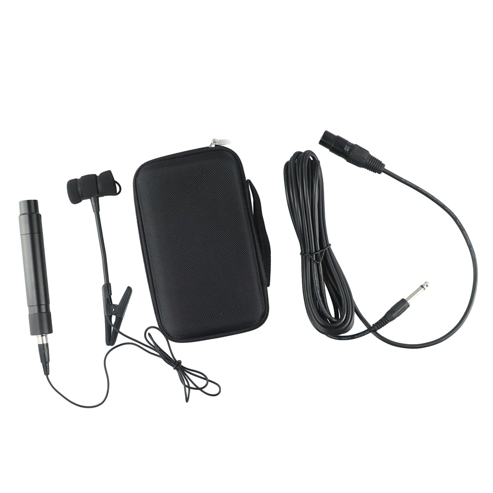 Portable 3 Pin Wired Sax Microph Omnidirectional For Music Instrument Mini Plug Saxophone Microphones Universal