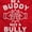 Red, variant on Be A Buddy Not A Bully Friendly Cute Zip Up Hoodie Men's Women's Brisco Brands X