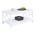 thumbnail image 3 of Convenience Concepts Ring Contemporary Coffee Table in White Wood Finish, 3 of 4