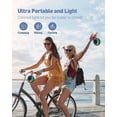 thumbnail image 4 of Altavoz Bluetooth Sincero portátil impermeable IPX6 Con luz LED 116*116*49mm, 4 of 5