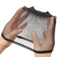 thumbnail image 4 of Happydeer 5pcs Black Wig Net Anti-Falling Washable Silk Wig Closed End Fishnet Mesh for Home, 4 of 8