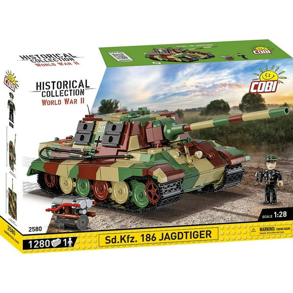 COBI Historical Collection WWII Sd.Kfz. 186 JAGDTIGER Tank