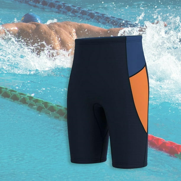 Pantalones cortos de buceo de neopreno Cola 3mm Para hombre Negro S