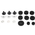 thumbnail image 1 of 18-Piece Non-Slip Felt Cymbal Kit for Drums, Black, for Cymbals, for High Hat, for Clutch, for Cymbals ..., 1 of 4