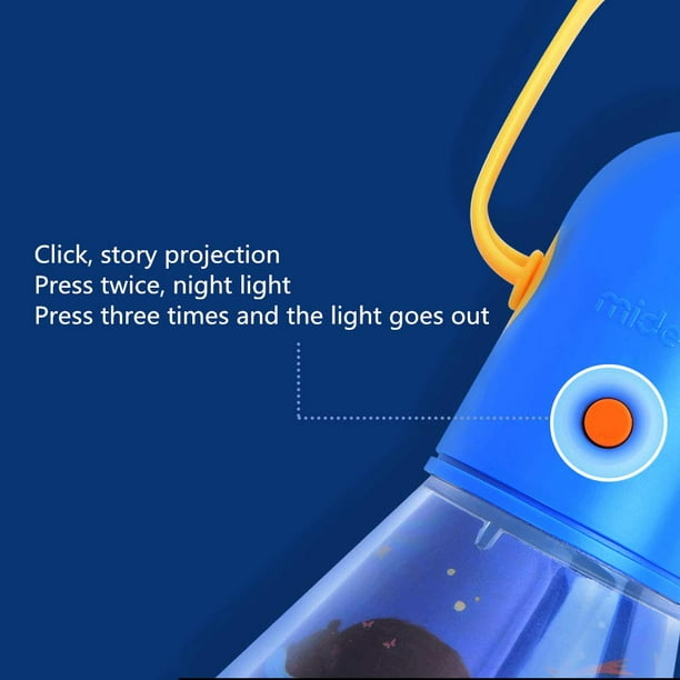 Torche de projection d'histoire, projecteur de livre de contes pour enfants  projecteur d'images plus claires, nouvelle façon de raconter des queues de  fées pour les tout-petits 