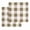 Brown, variant on Sage Green Plaid Hand Towels Set, Waffle Weave Kitchen Towels 2 Pieces, Spring Farmhouse Buffalo Checkered Microfiber Hair Face Bath Tea Towel Absorbent Quick Drying Cleaning Dish Cloths 15.7"x23.6"