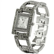Brinley Co. Women's Marcasite Antique Watch