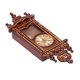 thumbnail image 4 of Reloj Vintage para casa de muñecas, escala 1:12, aleación de madera, elegante decoración para casa de muñecas en miniatura, 4 of 14