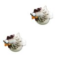thumbnail image 1 of Guardoinrt 1/2/3/5 Outdoor Resin Craft For Backyard Patio Visual Delight With Unique Resin Chicken B 2PCS, 1 of 6