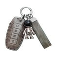 thumbnail image 2 of Car Key Fob Cover Protector Wear Resistant Waterproof Soft Automotive Key Holder Gray Black, 2 of 9