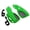 Green, variant on Soumake 2Pcs/Set 7/8inch Universal Motorcycle ATV Handlebar Hand Guard Protective Cover