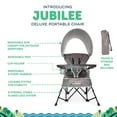 thumbnail image 6 of Go With Me Jubilee Deluxe Portable Infant Chair, Removable Canopy, Gray, 6 of 13