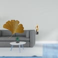 thumbnail image 2 of Estatua decorativa de hierro forjado con forma de hojas de ginkgo, arte abstracto, escultura decorativa para sala de estar, oficina, hotel, comedor, r, 2 of 8
