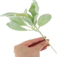 thumbnail image 4 of Lamb's Ear Leaves Flocked Texture Greenery Natural Looking Home Arrangements, 4 of 6