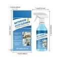 thumbnail image 5 of YiJuHui 1pcs Bathroom Cleaner Spray Powerful Scale Remover for Glass Tiles Surfaces Fresh Scent Multi-Surface Bath Tub Shower Cleaner 200ml, 5 of 9