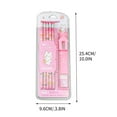 thumbnail image 2 of 100Fens Pencil Set Stationery Eight Piece Set Kindergarten ren's Drawing And Sketching Supplies Includes a Ruler, Rubber Pencil Sharpener, 5Pcs pencils, 2 of 2