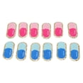 thumbnail image 1 of Parches de costura coloridos, 12 Uds., parches bordados, parches de costura DIY, rendimiento finamente afinado Jadeshay  A, 1 of 8