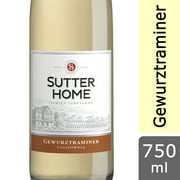 Sutter Home Gewurztraminer California White Wine, 750 ml Glass Bottle, 13.5% ABV
