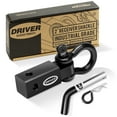 Driver Recovery Products 2 Inch Shackle Hitch Receiver with 5/8" Hitch