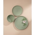 thumbnail image 3 of JoyJolt Mesa 6pc Stoneware 8" Salad plate set - Desert Sage Green, 3 of 8