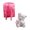 C, variant on Flexible Making Mould Easy to Demold Silicone Mold Bear Figurine Mould Practical Jewelry Making Supplies