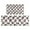 White Cow Oval, variant on White Cow Milk Jar Pattern Kitchen Rugs Sets Of 2,Anti Fatigue Kitchen Mat Rugs Non Slip Washable,Decorative Kitchen Floor Mats for Kitchen,Sink,Laundry,17"x30" 17"x47"