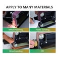 thumbnail image 3 of Mini Electric Belt Sander DIY Polishing Grinding Machine Cutter Edges Sharpener Multifunctional Grinder With Belt ,Low Vibration, 3 of 7