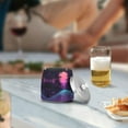 thumbnail image 5 of Yayeee Ashtray with Lid for Cigarette Smokeless Stainless Steel Home Ash Holder, Night Neon Road, 5 of 7